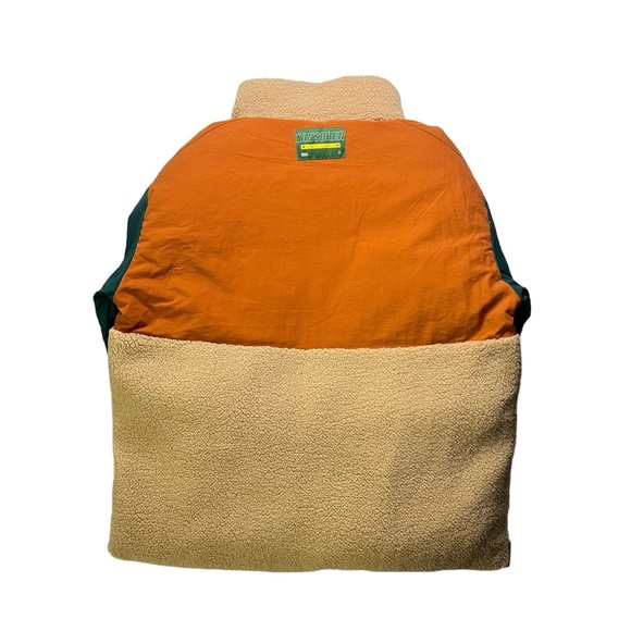 Sherpa/puffy pull over jacket - Picture 2 of 5